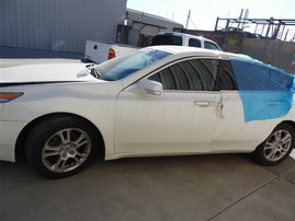 2009 Acura TL White 3.5L AT #A23827